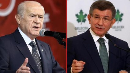 Davutoğlu'nun Bahçeli için kullandığı "Küçük akıllı" ifadesine MHP'den çok sert yanıt