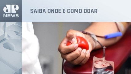 Bancos de sangue de SP têm estoques baixos e precisam de doações
