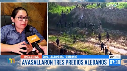 Tải video: Nuevos avasallamientos: Denuncian la toma de predios privados en Guarayos por grupos de personas armadas y violentas