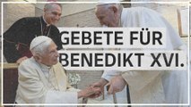 Papst Franziskus: Emeritierter deutscher Papst Benedikt 