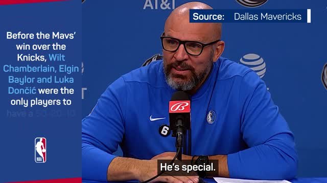 'Special' Doncic writing NBA history - Kidd