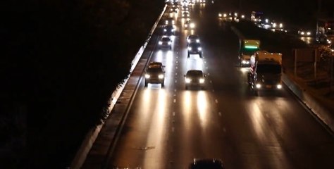 ปีใหม่ 2566 สายเอเชียช่วงค่ำรถหนาแน่น ปริมาณรถมากวิ่งเต็มทุกช่องทาง