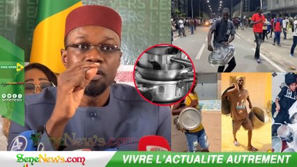 Concert de casseroles le 31 Décembre : Ousmane SONKO « Teugueléne  bol yii pendant 30 mns»
