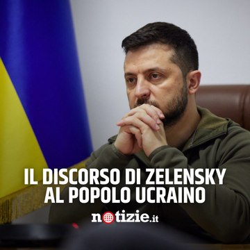 Il discorso di Zelensky al popolo ucraino: L’Ucraina sta preparando le forze di difesa per il prossimo anno