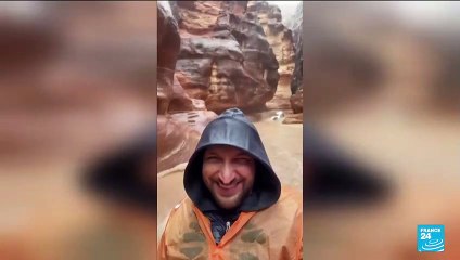 Jordan flooding: Ancient city of Petra sees heavy rainfall