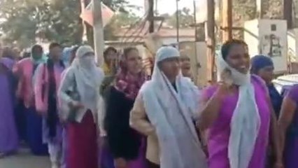 बालाघाट:कार्यकर्ताओं का टूटा सब्र,सरकार को दी चेतावनी