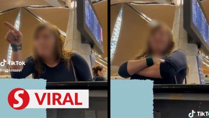 'KLIA Karen' criticised online for rude behaviour against airline staff