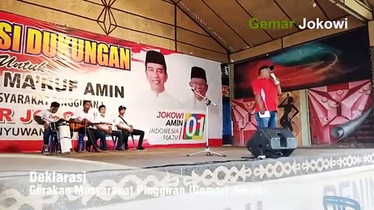 Kilasan Deklarasi #01 Gerakan Masyarakat Pinggiran Jokowi