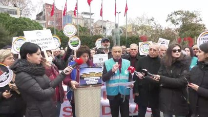 Emeklilerden 'Maaş Zammı' Eylemi: "En Düşük Emekli Aylığı 11 Bin 500 Olmalı"