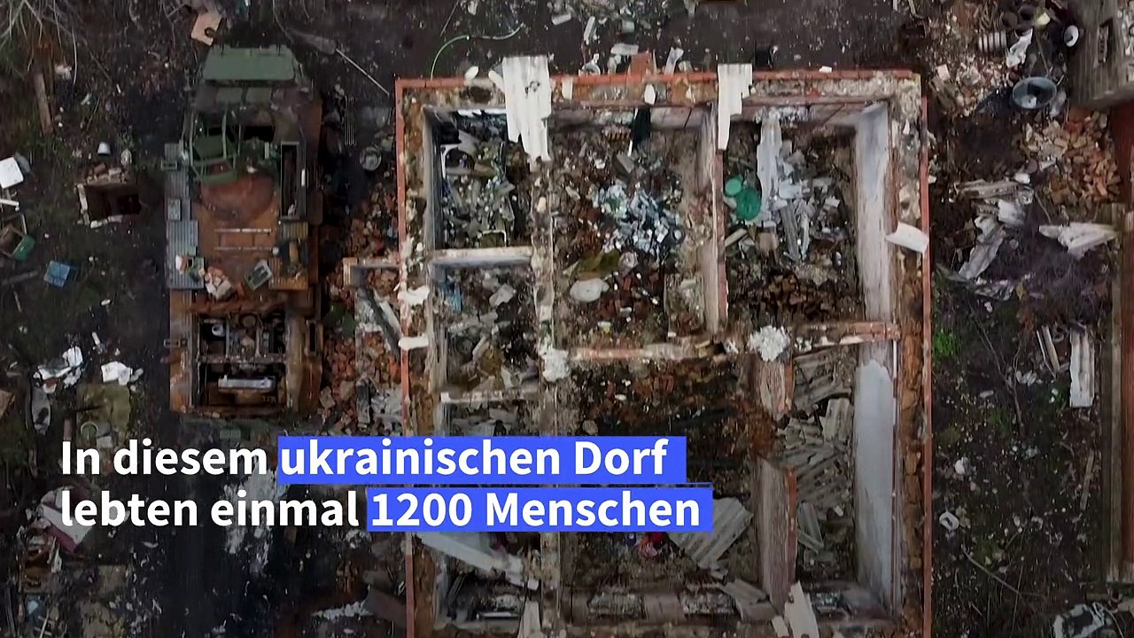 'Wir können wieder atmen': Bewohner eines befreiten ukrainischen Dorfes