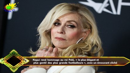 Nagui rend hommage au roi Pelé, « le plus élégant et  plus gentil des plus grands footballeurs », av