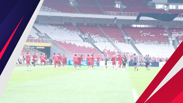Intip Latihan Timnas Indonesia Jelang Lawan Thailand, Tak Gentar Nama Besar Lawan