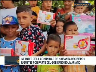 Misión Alimentación entregó combos proteicos y juguetes en la comunidad Maisanta de Portuguesa