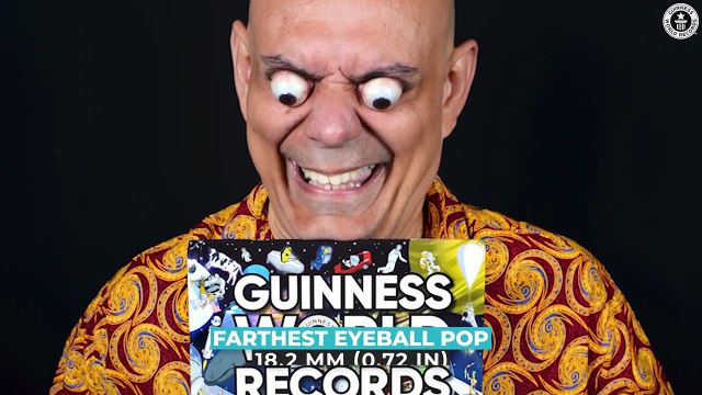 Brasileiro entra no Guinness Book ao bater recorde de olhos mais esbugalhados do mundo