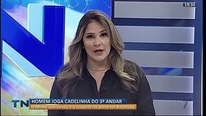 Homem joga cachorra do 3º andar no interior do ES