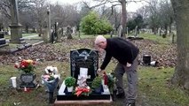 ‘Disgusted’ son ‘furious’ after desecration of his mother’s grave by vandals and defecating dogs