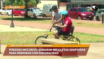 Posadas inclusiva sumaron bicicletas adaptadas para personas con discapacidad