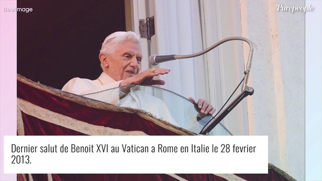 Le pape François évoque l'état de santé désastreux de Benoît XVI, gravement malade