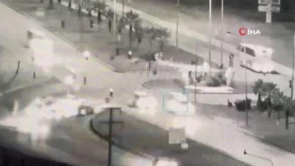 Kahramanmaraş'ta 2 kişinin öldüğü trafik kazası kamerada