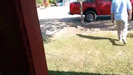 Video: primeras imágenes de la liberación del papá de la secretaria general de Minjusticia