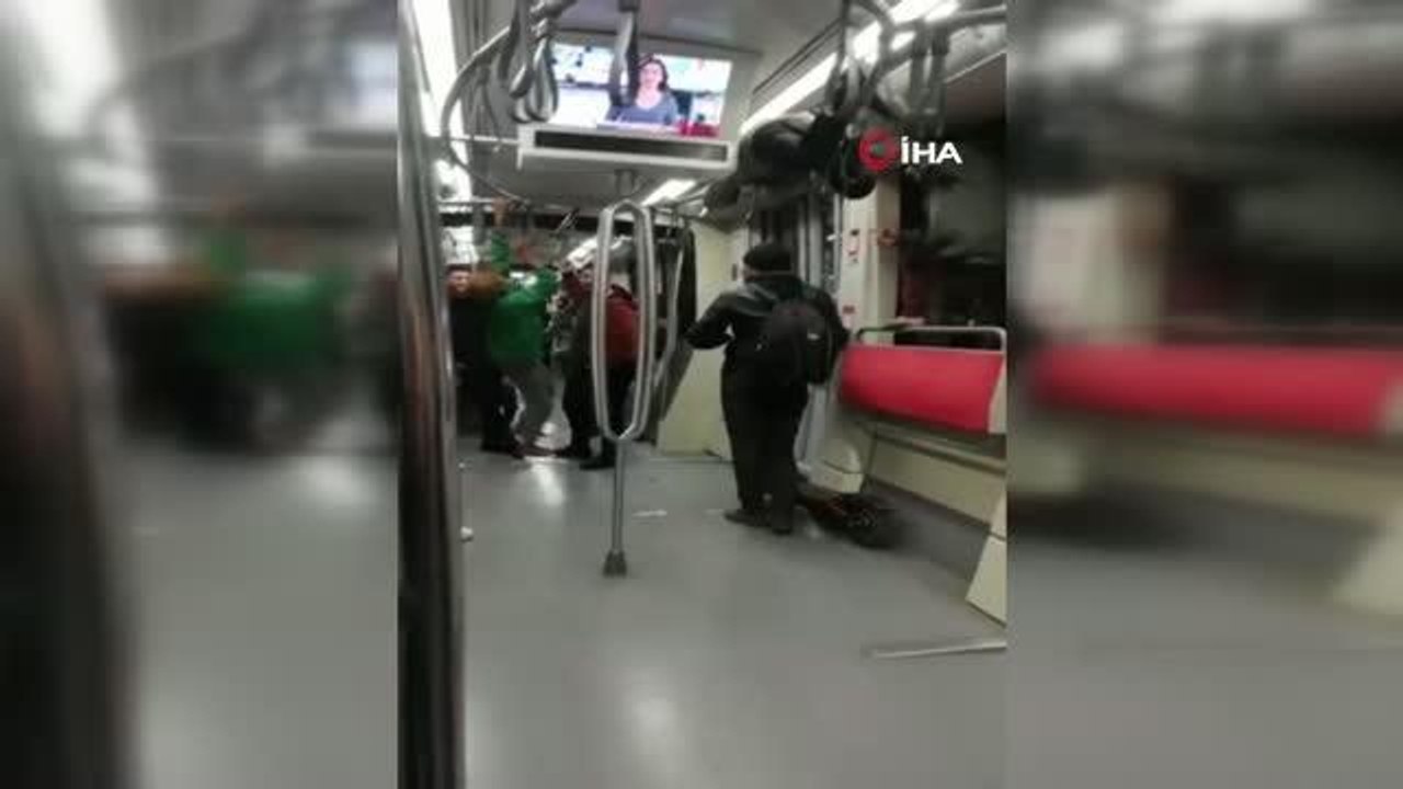 Tramvayı sirke çevirdiler! Yürekleri ağza getir...