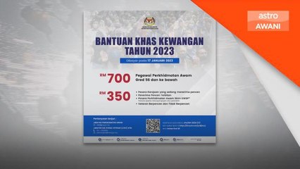 BKK 2023 | Dibayar 17 Januari kepada kepada penjawat awam, pesara