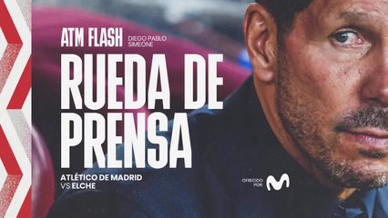 Télécharger la video: Rueda de prensa de Simeone previa al Atlético de Madrid vs. Elche de LaLiga Santander