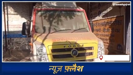 अजमेर : डेढ़ वर्ष से बदहाली पर आंसू बहाने को मजबूर नई एंबुलेंस, देखिए क्या हुआ