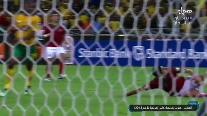 مباراة المغرب و جنوب افريقيا كاس افريقيا 2013