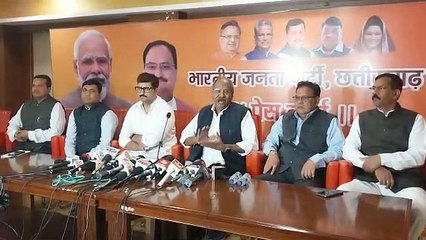 अनुसूचित जनजाति आदिवासी वर्ग का 32 प्रतिशत आरक्षण समाप्त करने के लिए कांग्रेस सरकार जिम्मेदार है : बृजमोहन