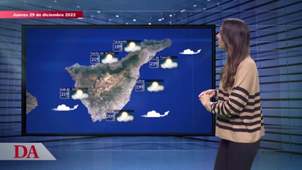 La previsión del tiempo en Canarias para mañana
