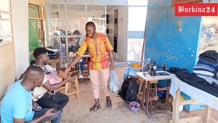 Adama Nebié: De la maîtrise en droit à la machine à coudre