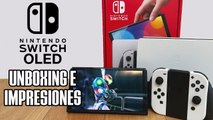 Nintendo Switch OLED Unboxing y primeras impresiones