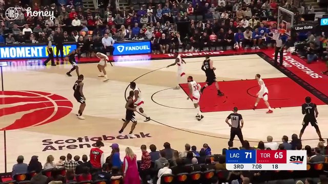 KAWHI AND NORM COME BACK TO TORONTO WITH A BIG WIN _ LA Clippers TEAM HONEY HIGHLIGHTS