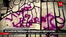 Hay 19 casos de tentativa de feminicidios en Yucatán, 40% de los casos tiene sentencia
