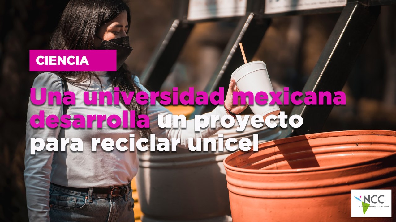 Una universidad mexicana desarrolla un proyecto para reciclar unicel