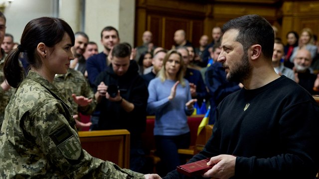 Zelenski: Ucrania se ha convertido en uno de los líderes mundiales