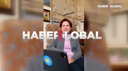 İYİ Parti lideri Akşener, gençlere seslendi: Bunu bir söz olarak kabul edin...