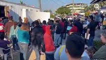 Largas filas en las oficinas de Hacienda de Veracruz por reemplacamiento
