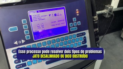 Limpando o bico Inkjet Serie 1000