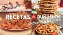 ¿Antojo de un postre? Checa 3 recetas diferentes de buñuelos