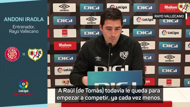 GIRONA-RAYO| IRAOLA: A RDT cada vez le queda MENOS para poder COMPETIR | Diario AS