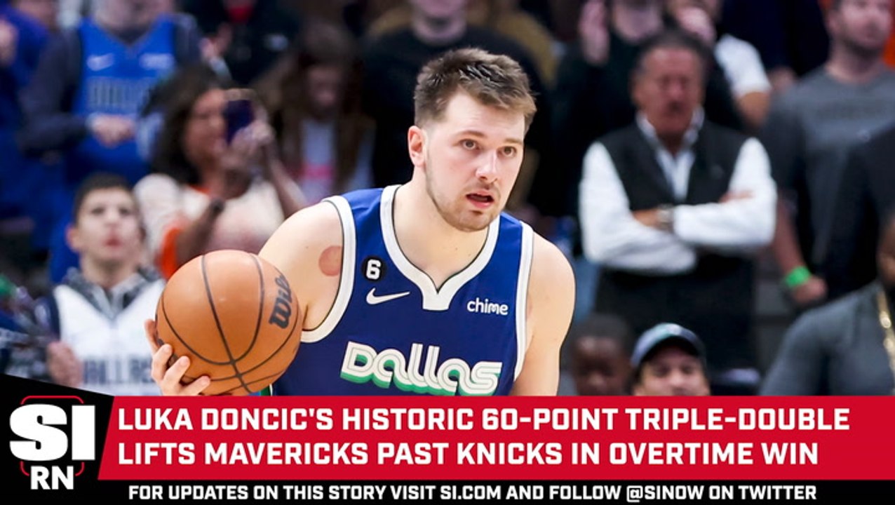 Luka Doncic Has Historic 60-Point Triple-Double in OT Win Against ...