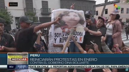 Download Video: teleSUR Noticias 15:30 28-12: Peruanos anuncian huelgas para enero de 2023