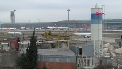 DOĞALGAZ BORUSU PATLADI, SABİHA GÖKÇEN'DE UÇUŞ TRAFİĞİ DURDU - 2