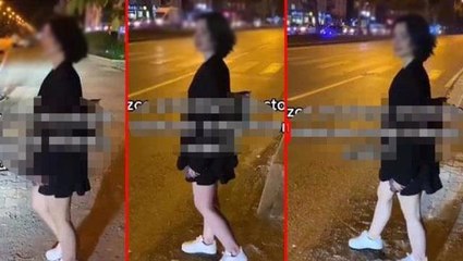 Türkiye'de bir kadın otostop çekti! Arabaların haricinde duran bir vasıta hayrete düşürdü