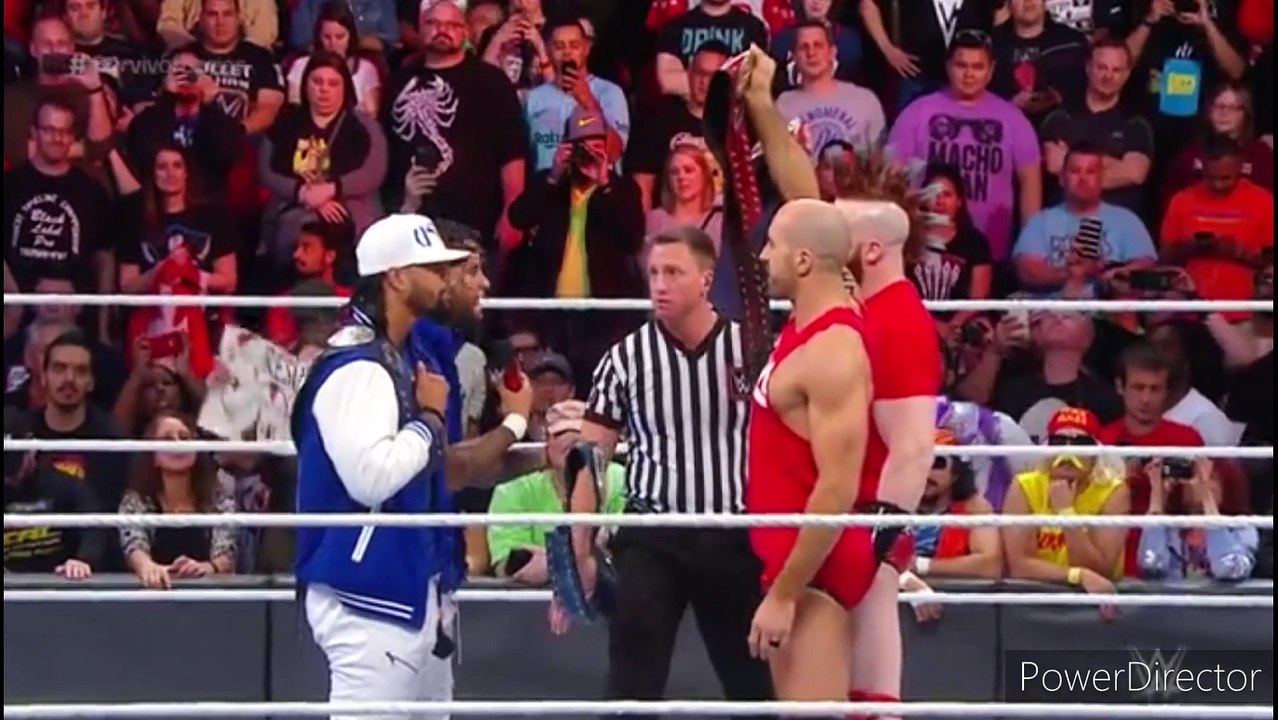 The Usos Vs. Cesaro & Sheamus