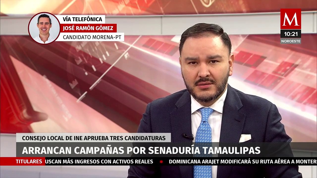 "Haremos campaña positiva, de altura": candidato Morena-PT para senador de Tamaulipas