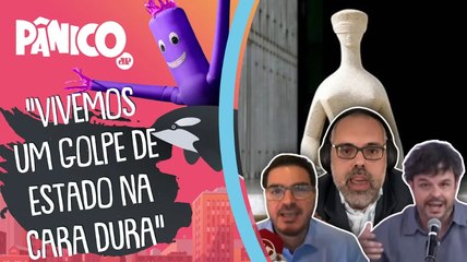 ESTAMOS PISANDO EM OVOS COM ARBITRARIEDADES DO STF? Allan dos Santos, Constantino e Adrilles debatem