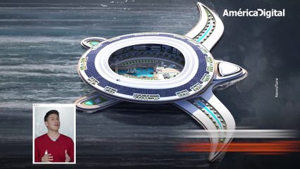 Pangeos: planean construir una ciudad futurista en forma de tortuga